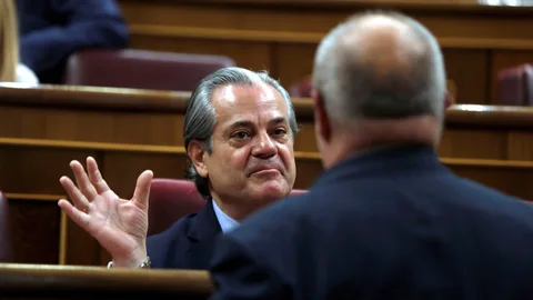 El ex diputado de Cs Marcos de Quinto , en el hemiciclo del Congreso. EFE/Emilio Naranjo