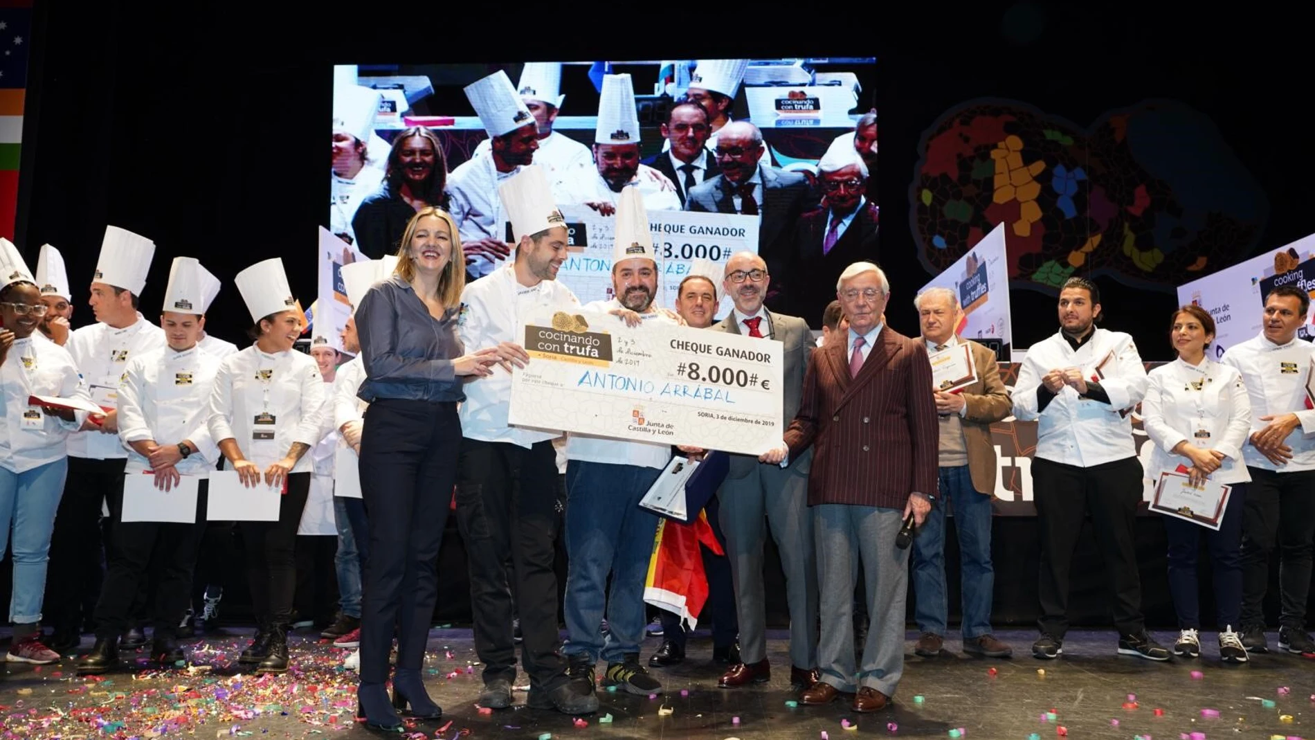 Entrega del Premio II Concurso Internacional ‘Cocinando con Trufa’, con la presencia del consejero de Cultura y Turismo, Javier Ortega