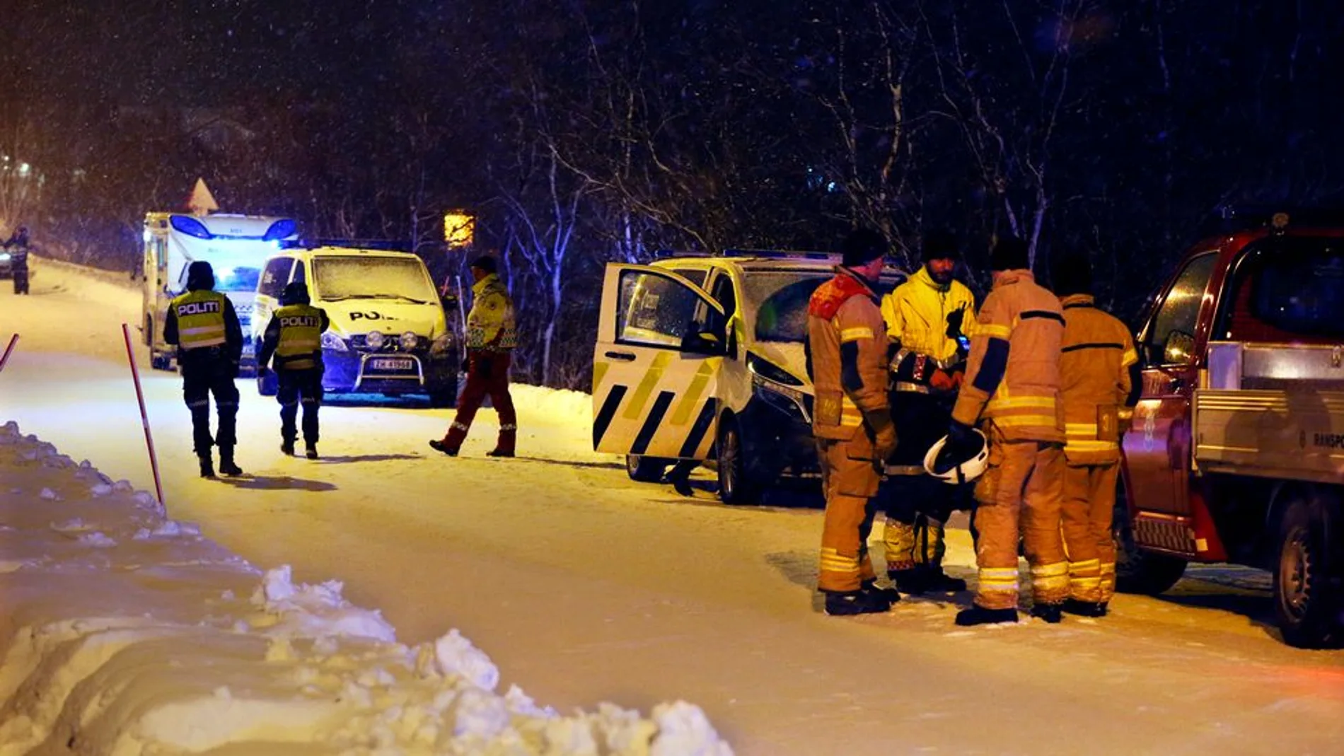 Una de las cuatro personas rescatadas en Tromso era una niña menor de 10 años que había muerto al llegar al hospital / UNN
