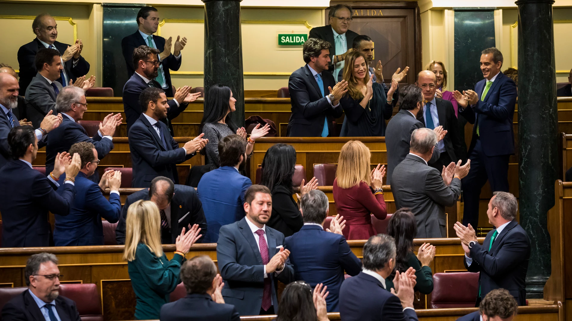 Sesión Constitutiva de la XIV Legislatura del Congreso de los Diputados en diciembre de 2019