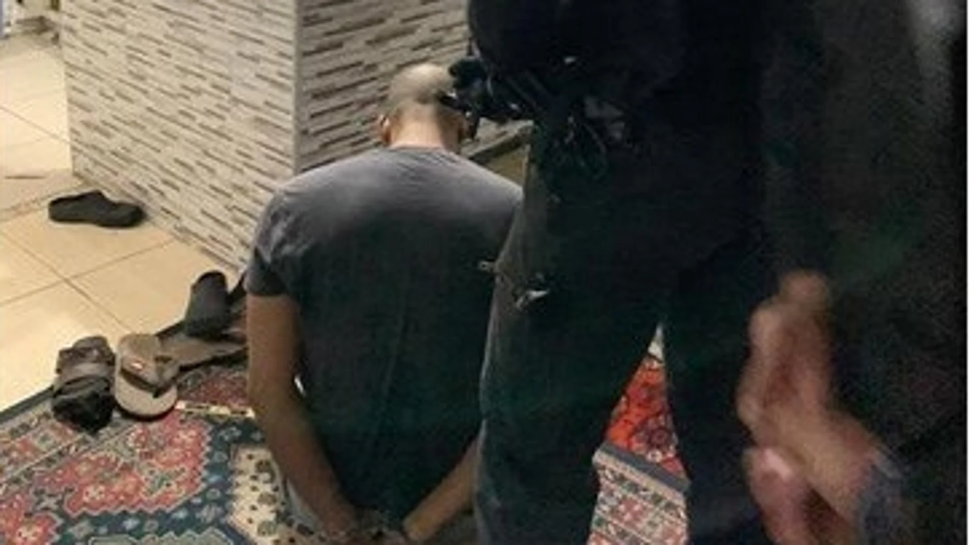 Imagen de archivo de la detención de un yihadista
