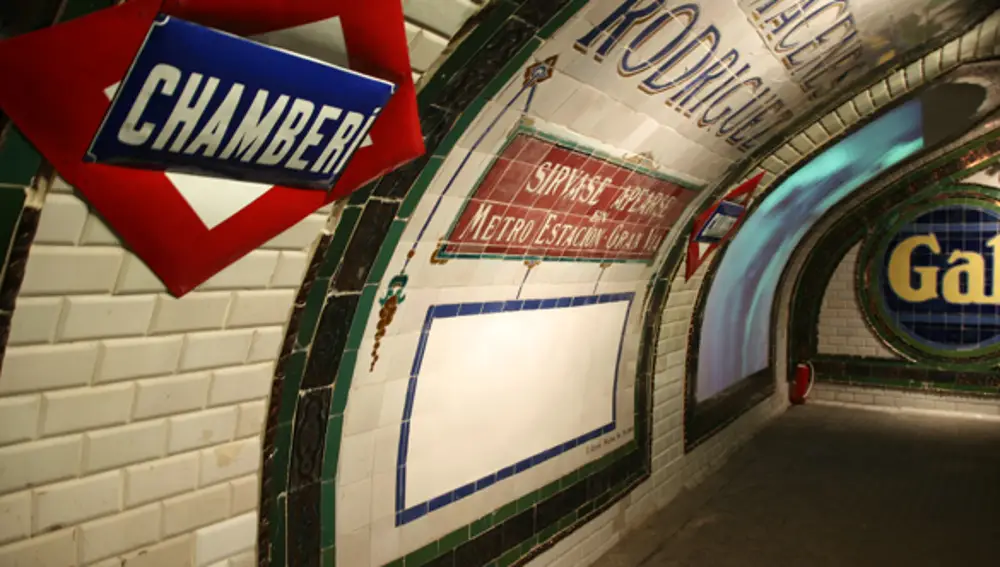 Estación fantasma de Chamberí/Metro de Madrid