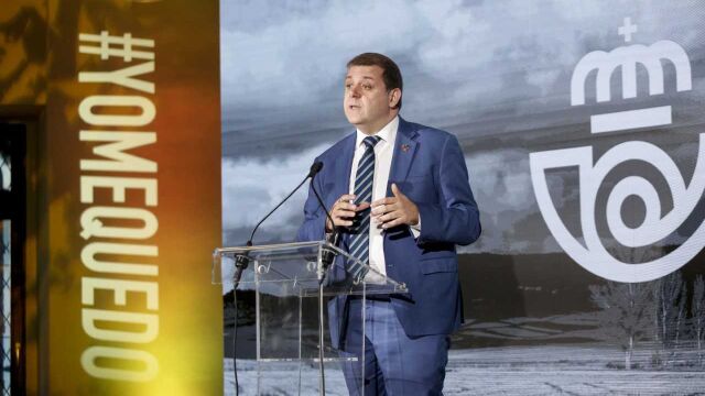 El presidente de Correos, Juan Manuel Serrano.