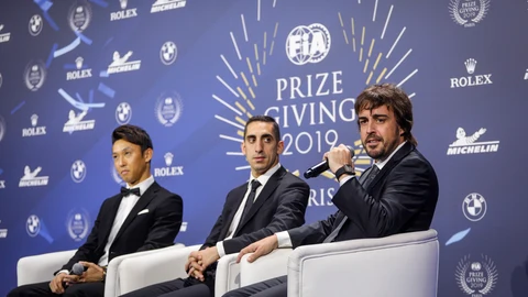 Fernando Alonso, durante los premios FIA 201906/12/2019 ONLY FOR USE IN SPAIN