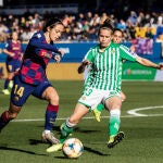 Partido entre el Fútbol Club Barcelona y el Betis de la Liga Iberdrola el pasado diciembre