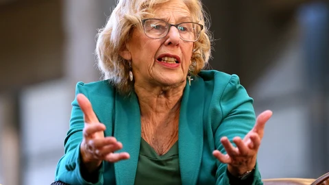 Madrid 16 02 2019. Manuela Carmena e Iñigo Errejon presentan su candidatura de Mas Madrid.CRISTINA BEJARANO