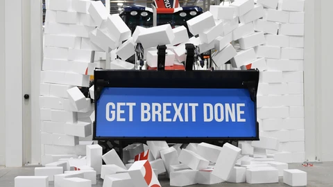 Eslogan con el que ganó Boris Johnson las elecciones del 12 de diciembre/EP