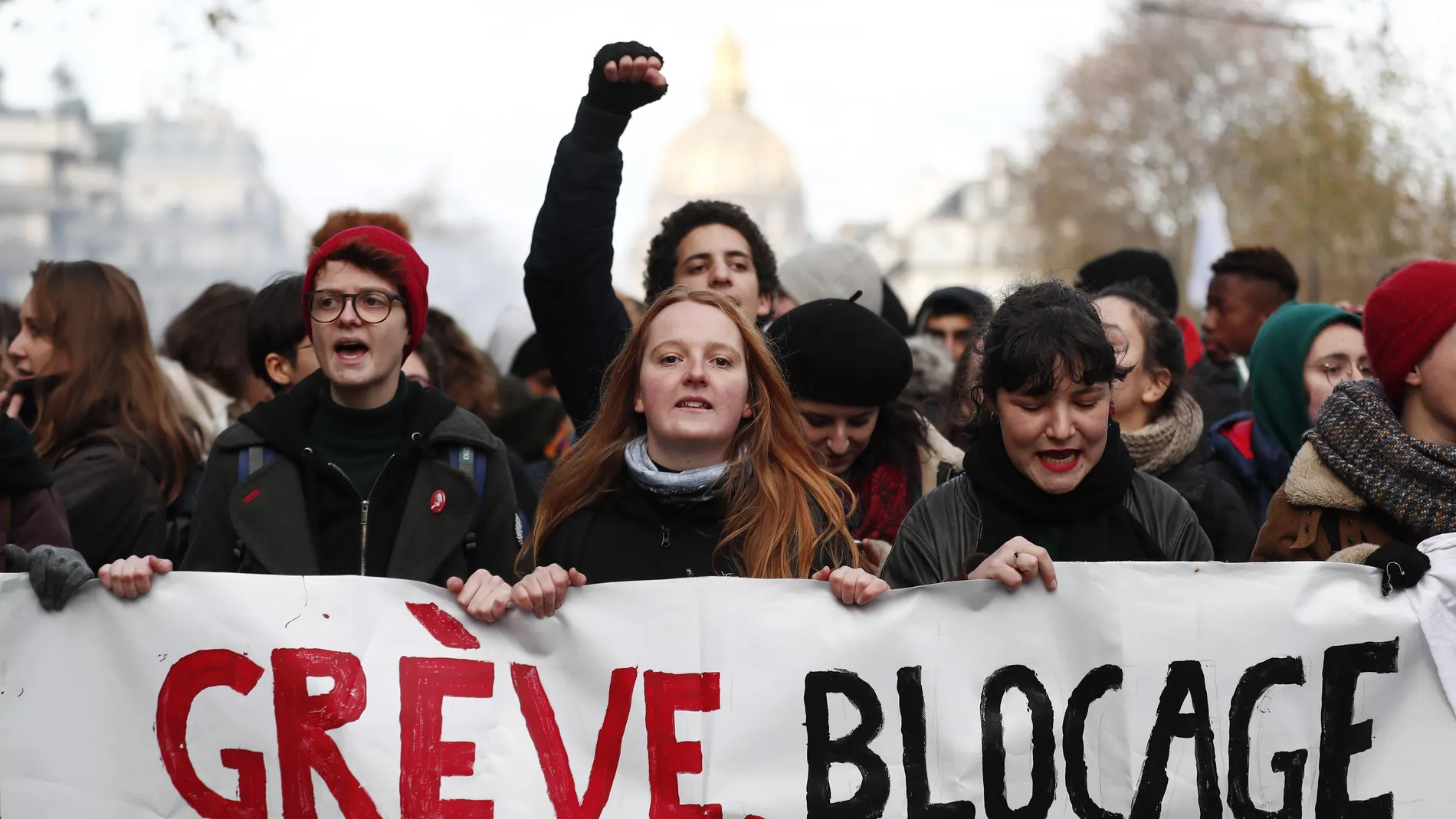 National strike in France