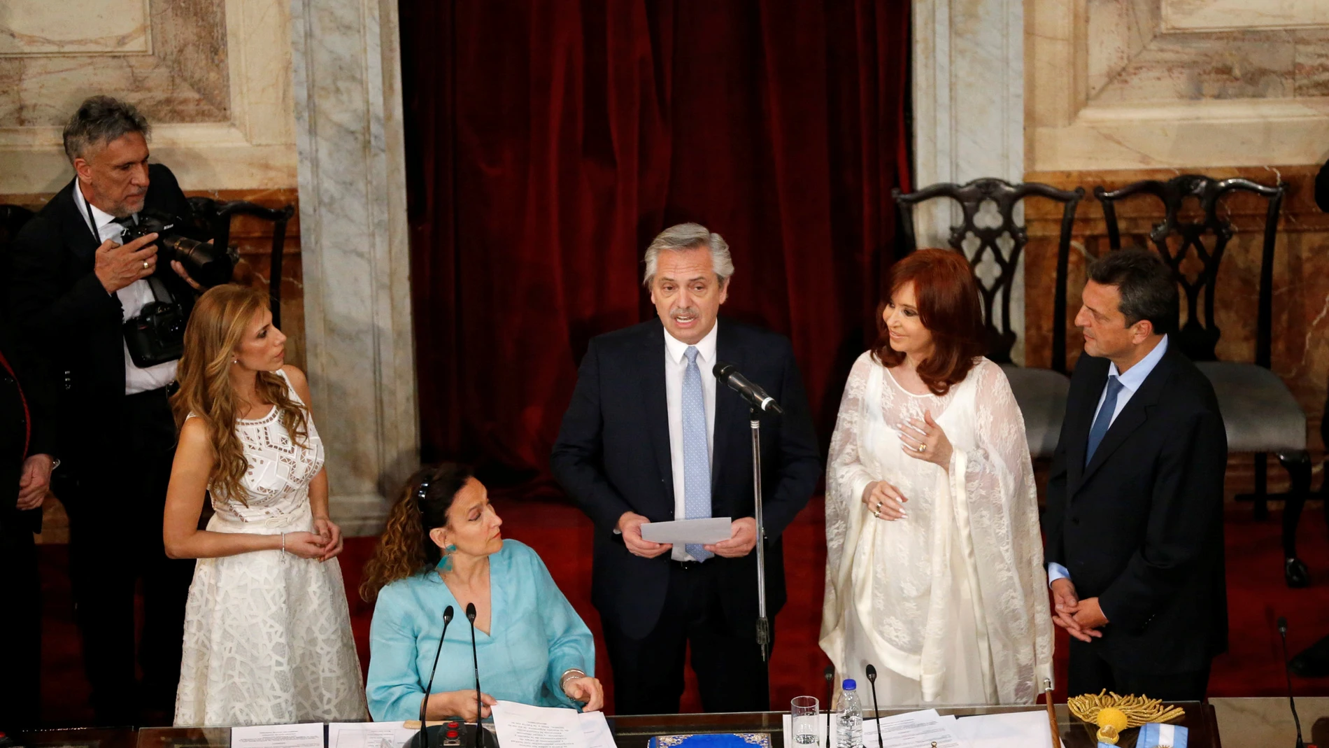 Inauguration of Argentina's President Alberto Fernandez in Buenos Aires