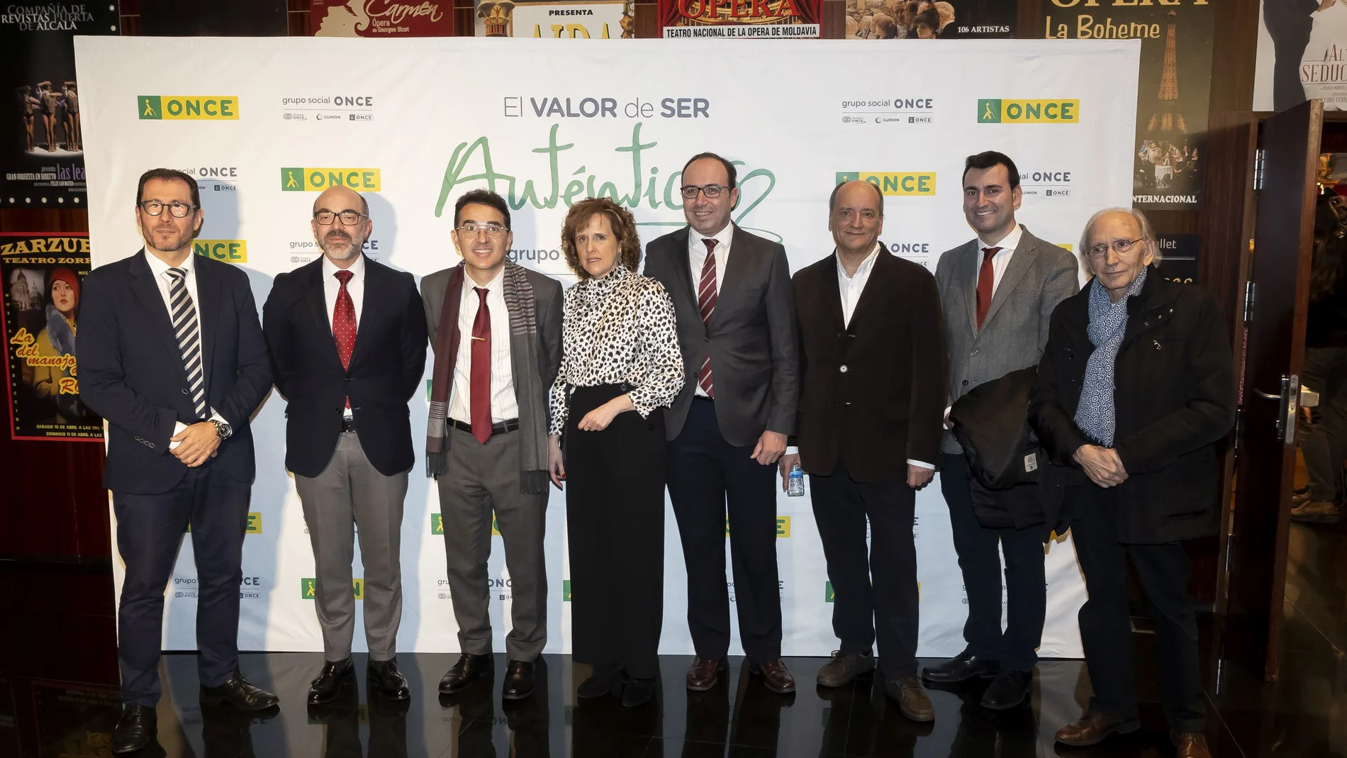 El consejero de Cultura y Turismo, Javier Ortega, asiste a la Gala Teatral 75 aniversario ‘Bambalinas’, grupo de teatro de la ONCE.