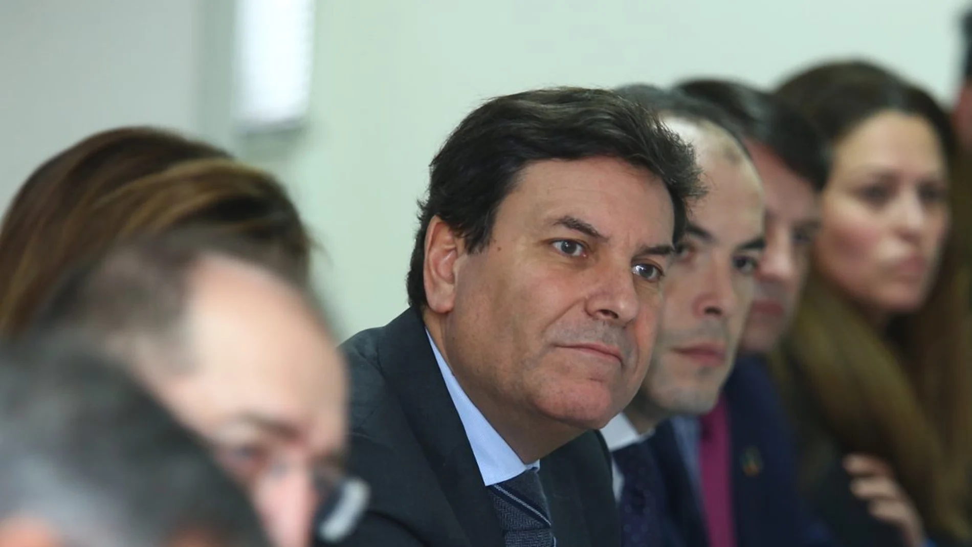 Fernández Carriedo preside el pleno de la Comisión Regional de la Minería