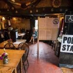 El "Pub sin nombre", en Hampshire, fue reconvertido en centro de votación en las elecciones de 2017