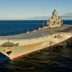 El portaaviones ruso Almirante Kuznetsov