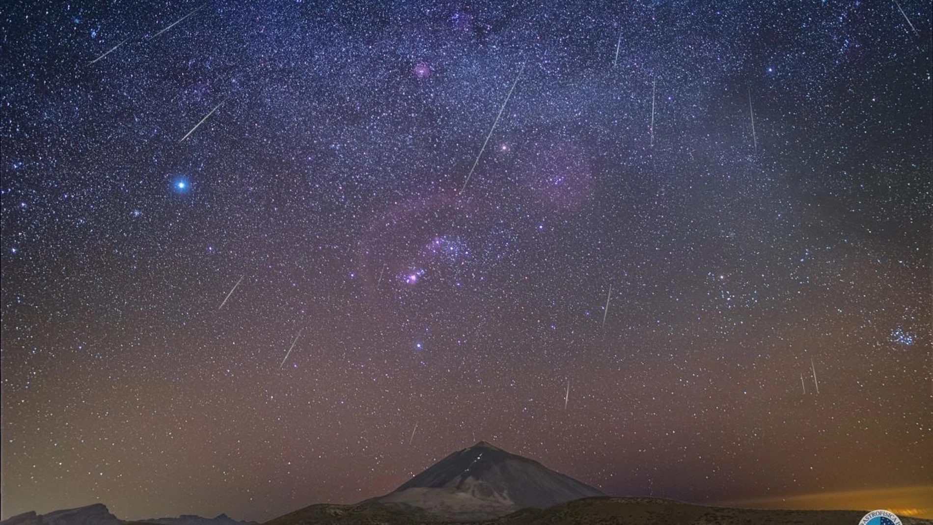 La lluvia de las Gemínidas se retransmitirá en directo desde el Observatorio del Teide