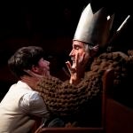 Natalia Huarte y José Luis Alcobendas en un momento de «Nise...»