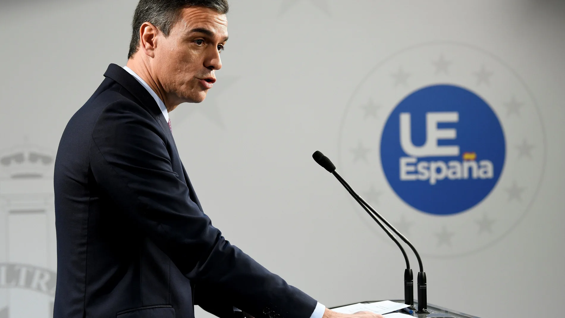 Rueda de prensa de Sánchez en Bruselas