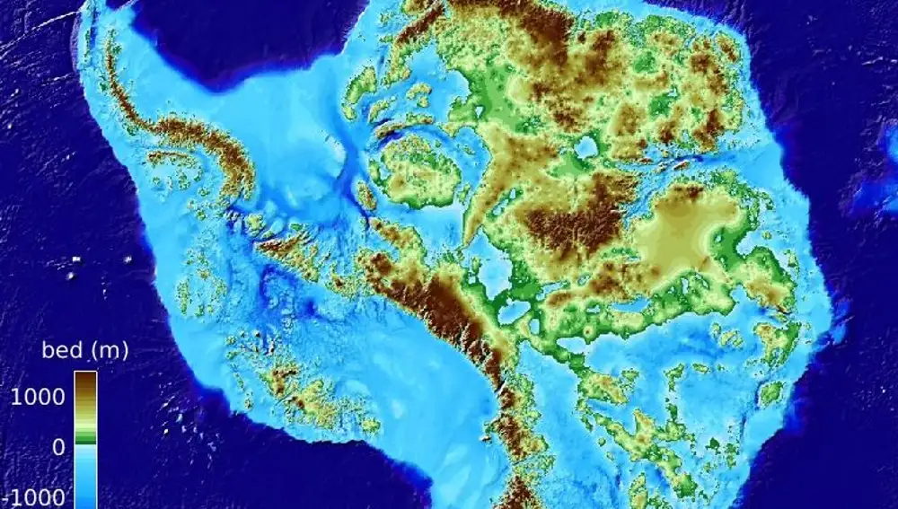 Imagen aérea de Groenlandia