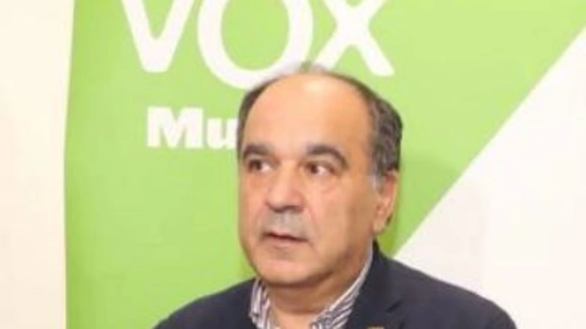 El diputado de Vox, Francisco Carrera