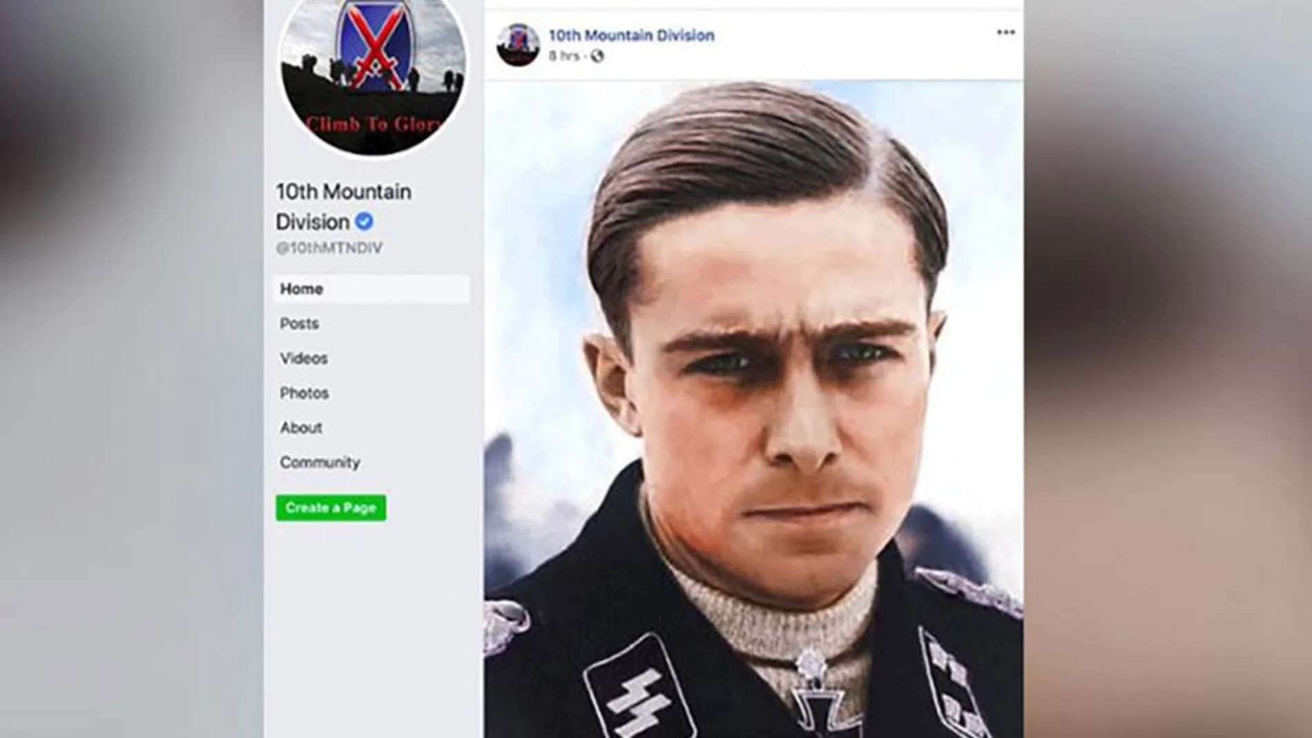 EE UU usa la foto de un nazi para una serie conmemorativa de la Segunda Guerra Mundial