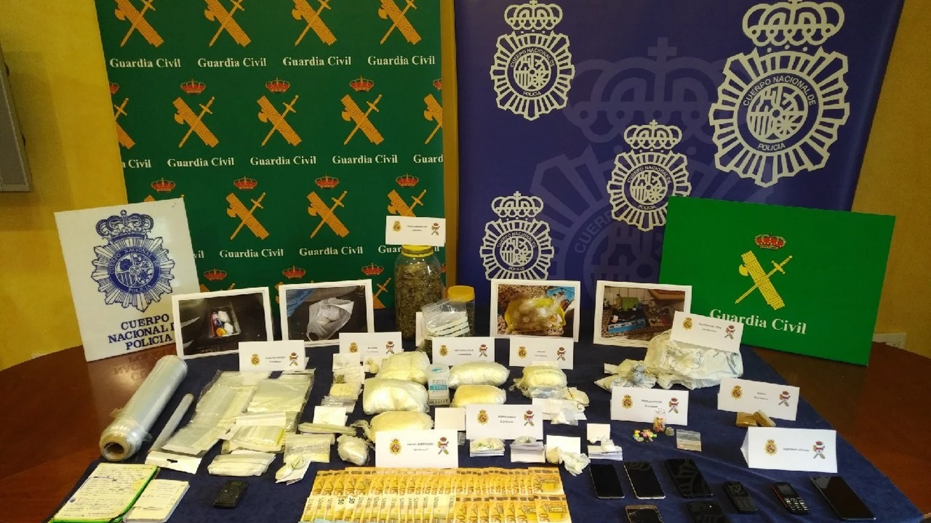 Sucesos.- Incautados en Zamora casi cinco kilos de speed y otras sustancias por valor de 150.000 euros
