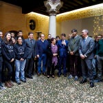 Alfonso Fernández Mañueco, inaugura el Centro, acompañado, entre otros, por Fernández Carriedo o Clara Luquero