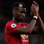 Pogba, con el Manchester United