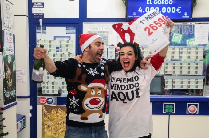 Una serie del Gordo de la Lotería de Navidad de 2019 cayó en Sevilla.