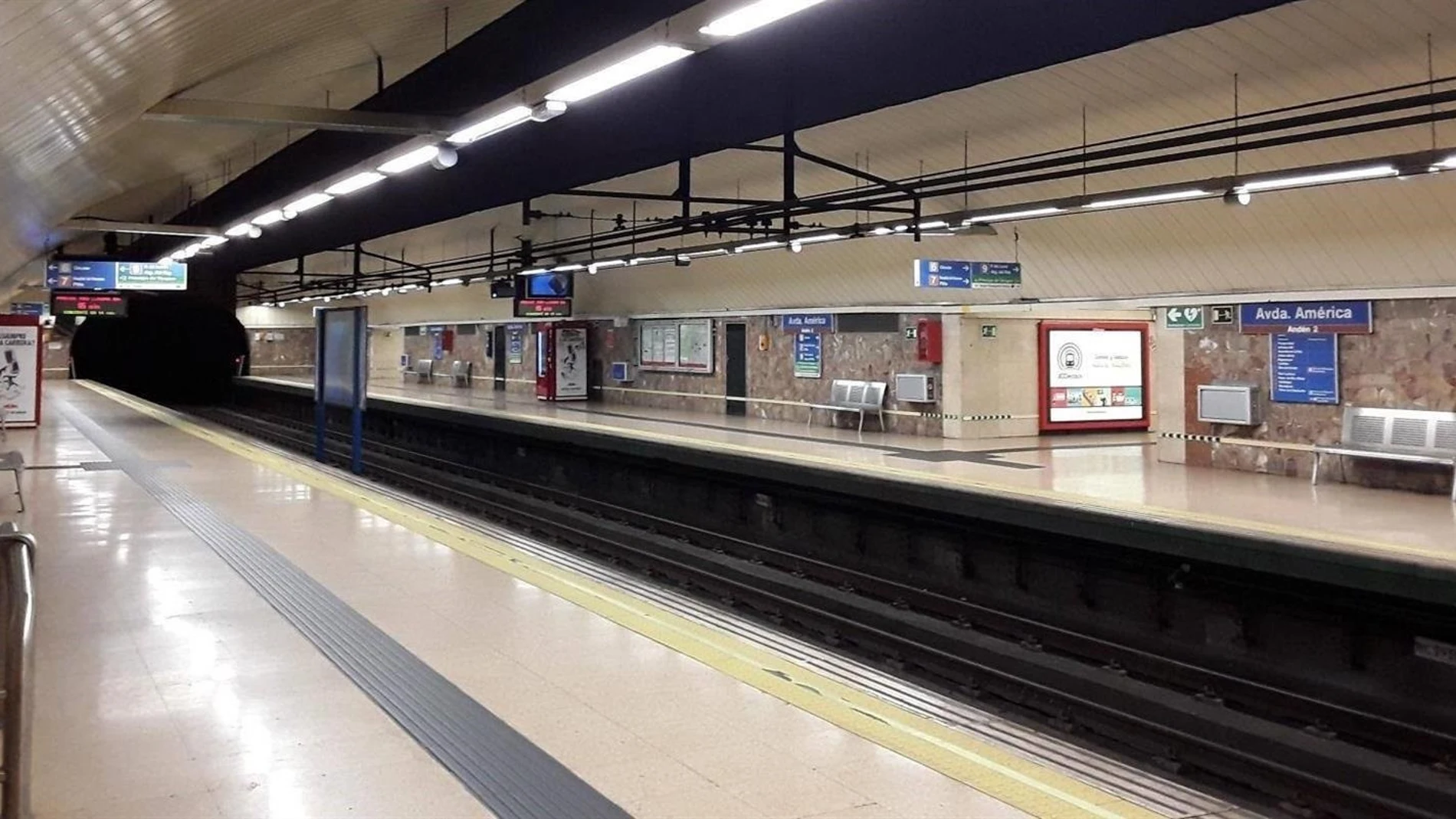 AMP.- Metro cerrará durante dos meses la línea 4 a partir del 13 de enero por obras de renovación
