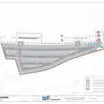 Planos de la ubicación del nuevo aparcamiento de Fuente de la Mora, zona elegida por su confluencia con varias líneas ferroviarias