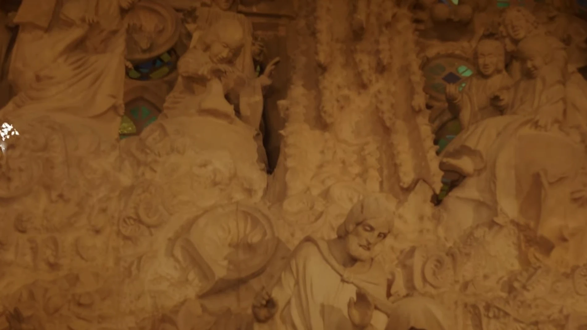 Imagen del vídeo de Navidad oficial de la Sagrada Familia
