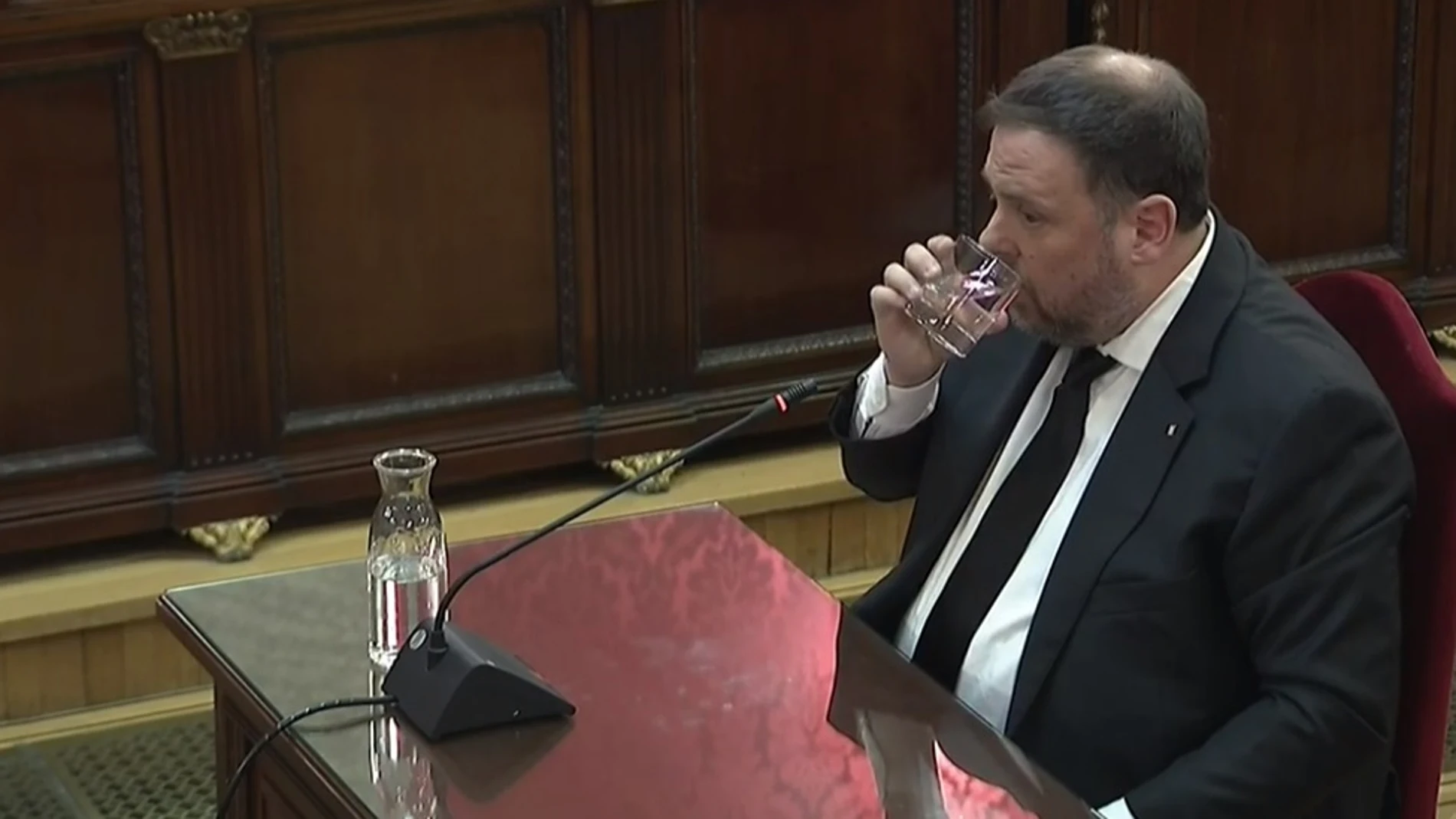 Interrogatorio a Oriol Junqueras en el juicio por el procés