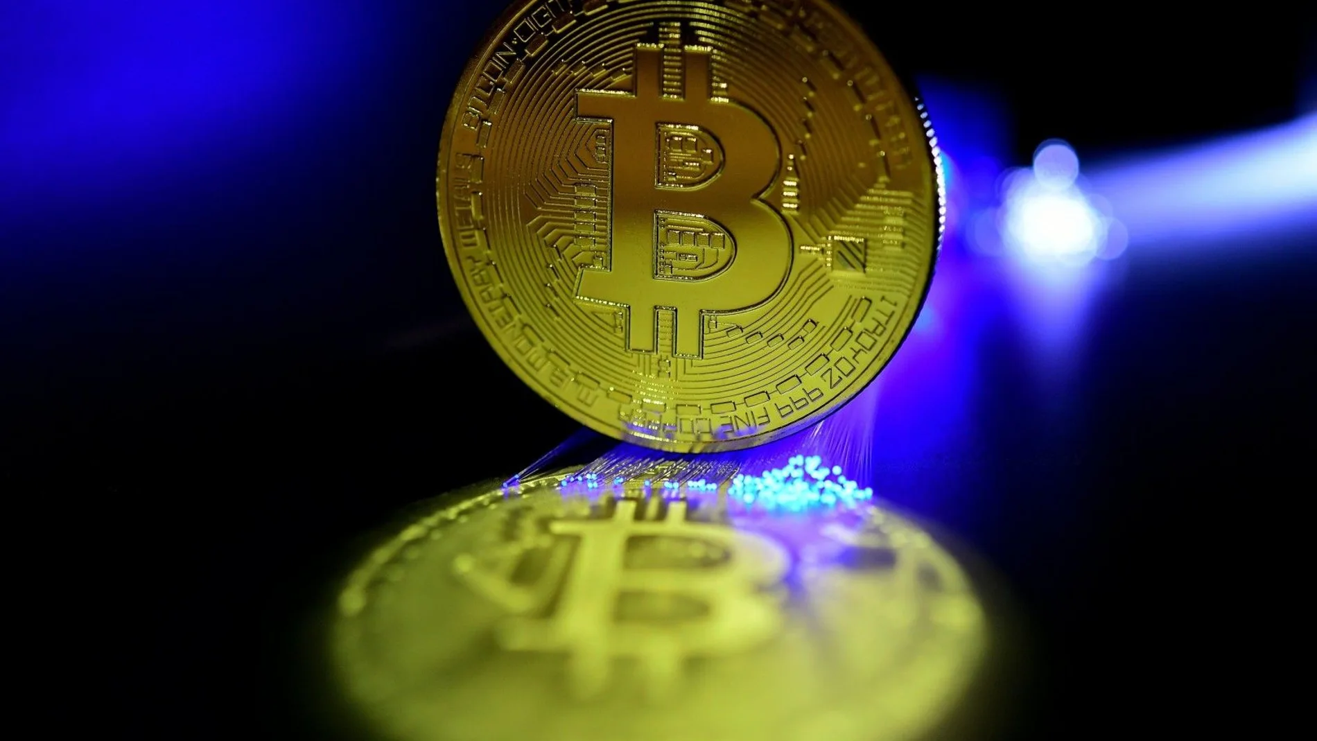 Moneda de bitcoin, la criptomoneda más extendida