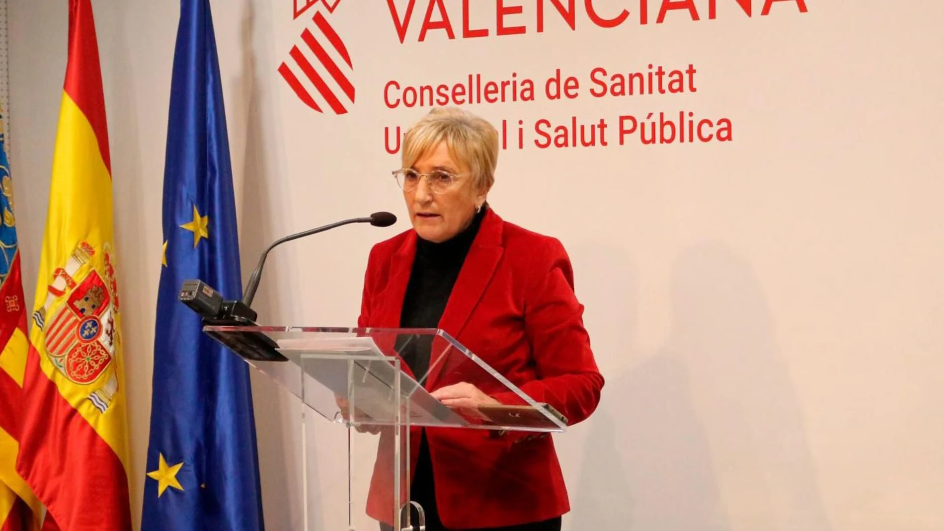 La consellera de Sanidad de la Comunitat Valenciana, Ana Barceló