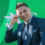Joaquín, emocionado en el acto de celebración de su renovación