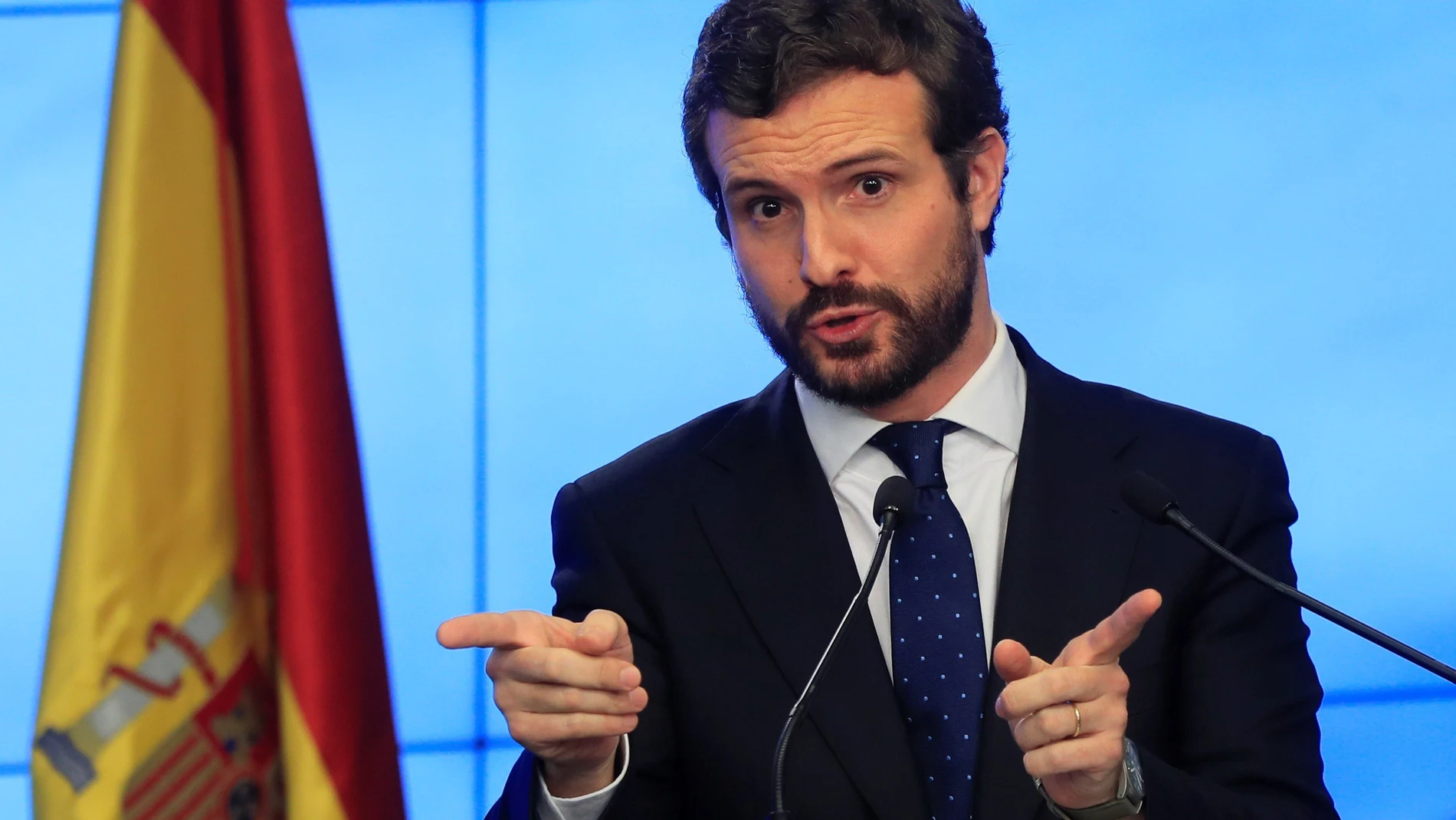 Comparecencia de Pablo Casado