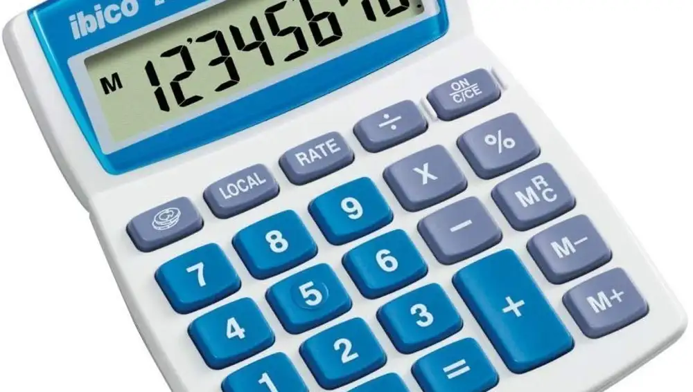 Calculadora con botones grandes