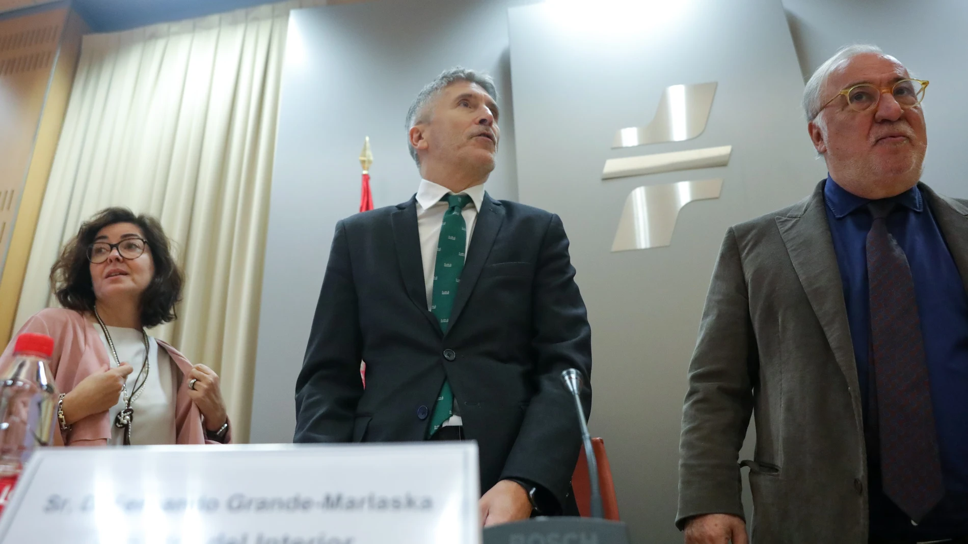El ministro del Interior en funciones, Fernando Grande-Marlaska, presenta el balance de siniestralidad vial del 2019