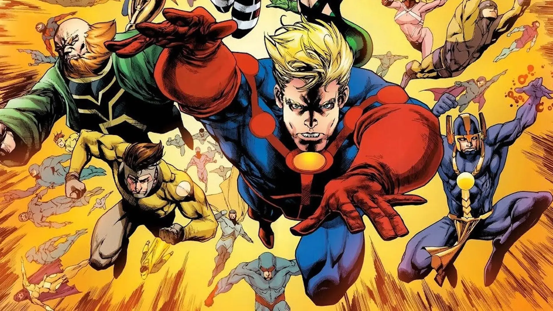 Los Eternos hicieron su primera aparición en los cómic de Marvel en 1976