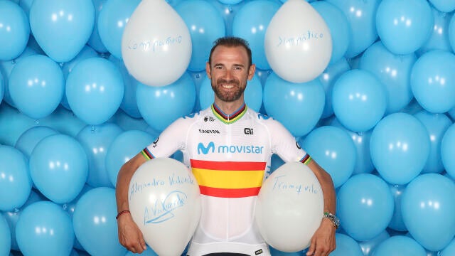 Alejandro Valverde, ciclista del Movistar