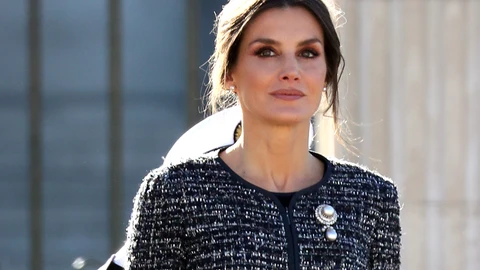 La Reina Letizia durante la Pascua Militar de 2019.