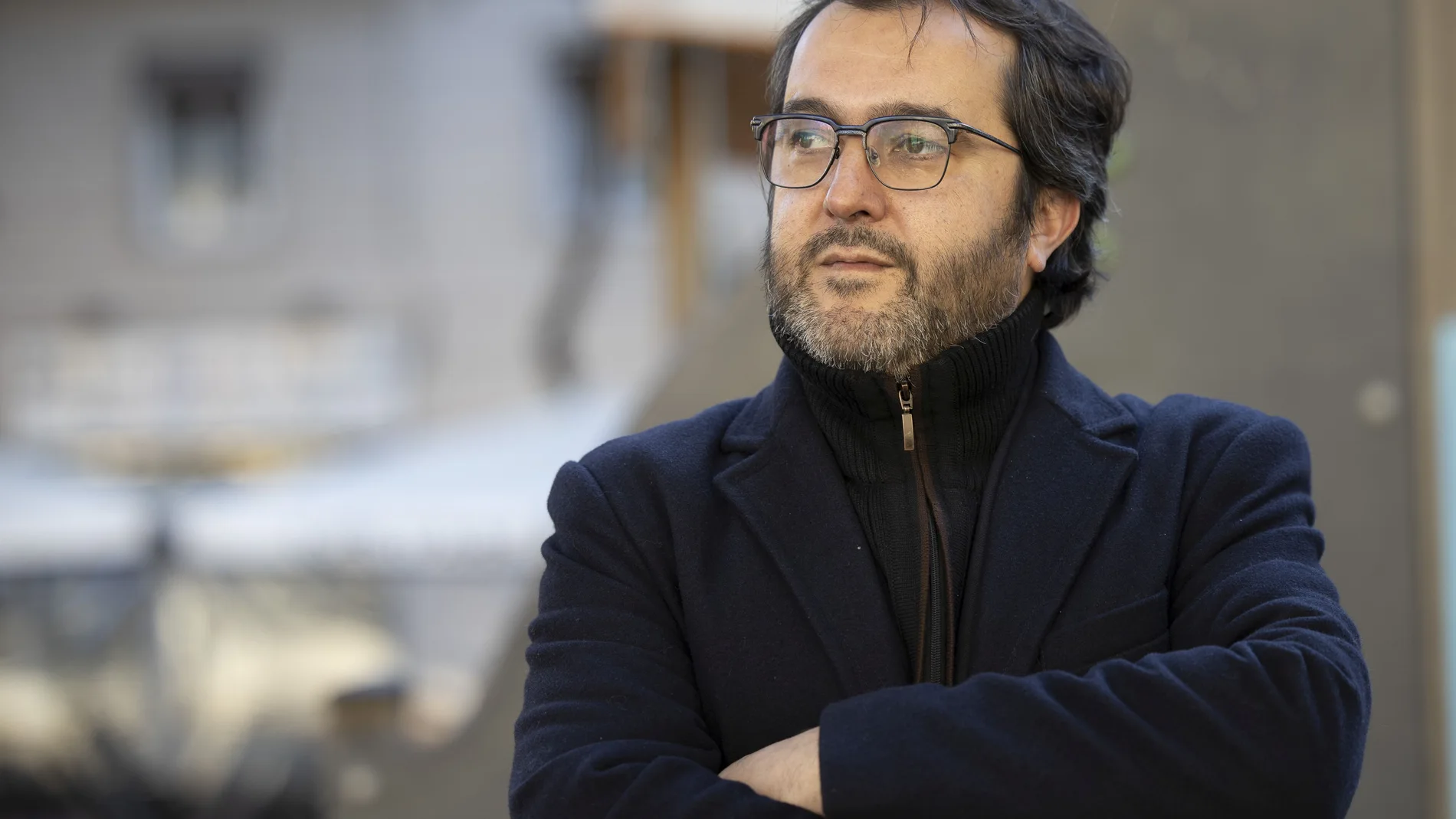 El escritor Álvaro Colomer