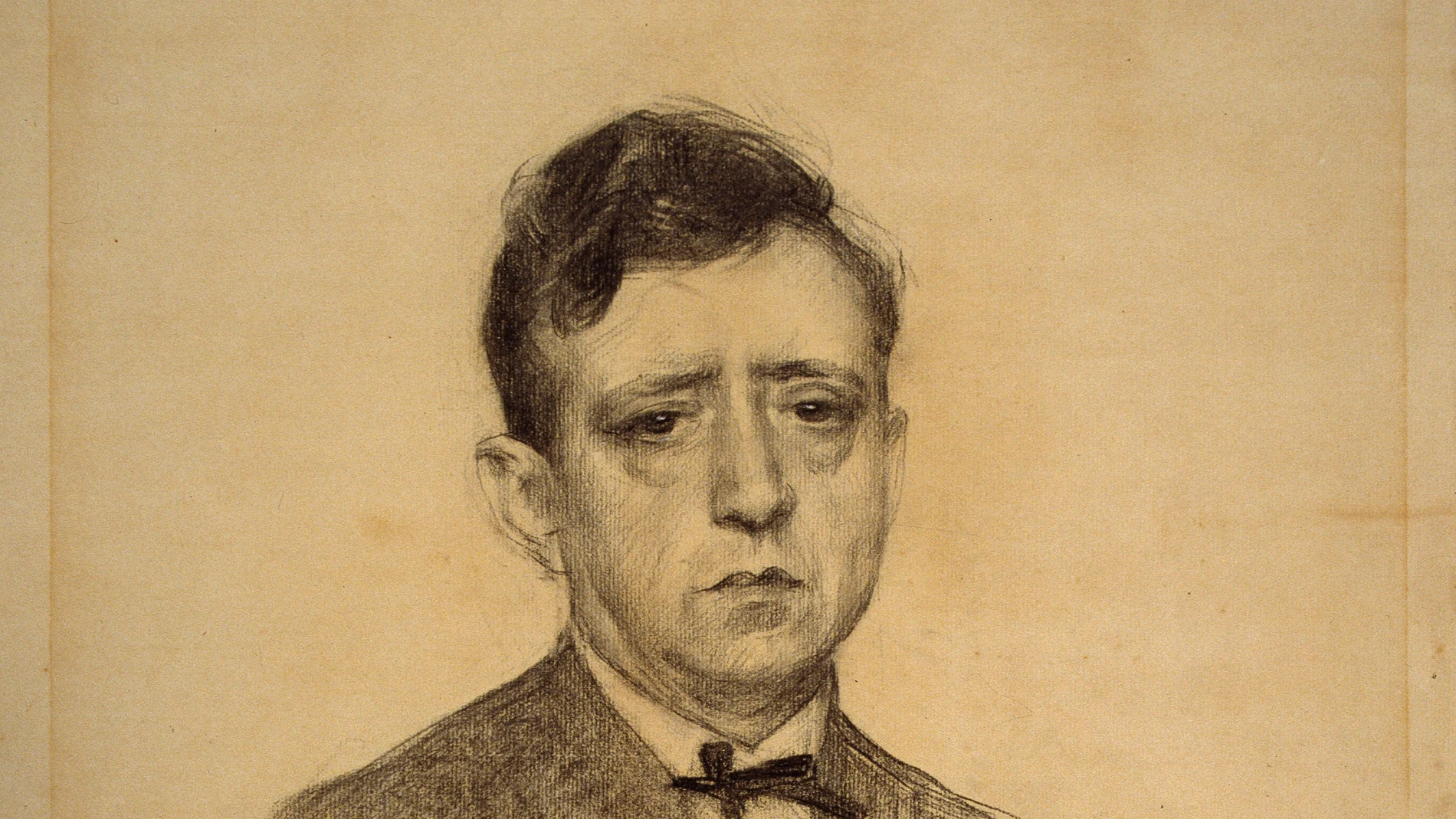 Retrato de Ricard Opisso, por Ramón Casas