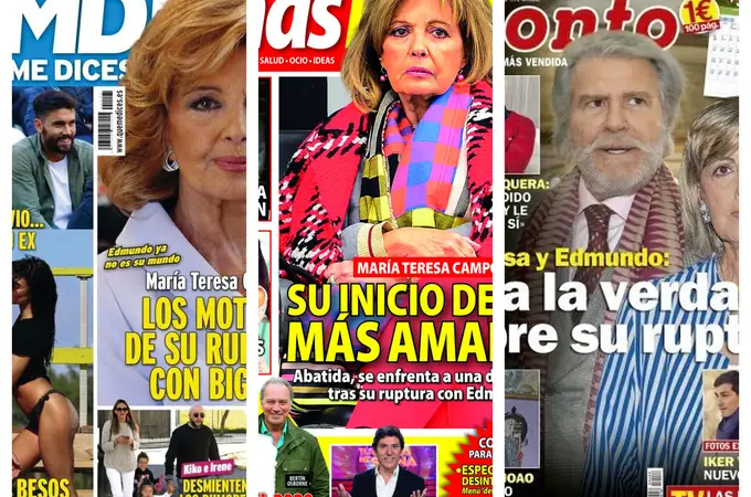 Revistero: la verdad de la ruptura de María Teresa Campos y Bigote Arrocet