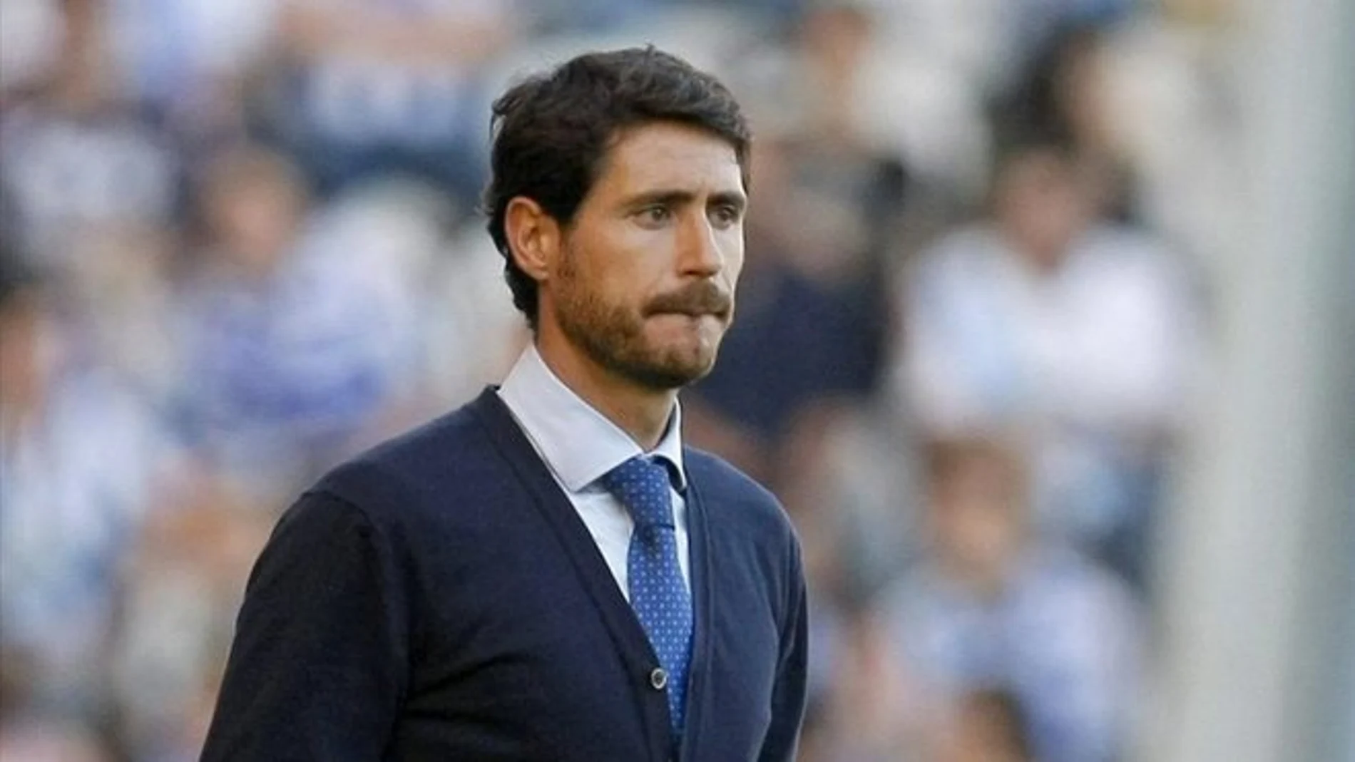 Víctor Sánchez del Amo, entrenador del Málaga /EFE