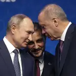 Vladimir Putin y Recep Tayyip Erdogan inauguraron hoy el gasoducto &quot;TurkStream&quot;