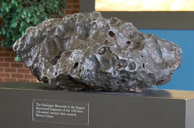 El meteorito que se usó como yunque