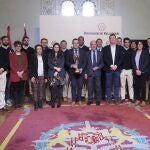 Recepción al VRAC en la Diputación de Valladolid por su brillante triunfo en la Copa Ibérica de rugby