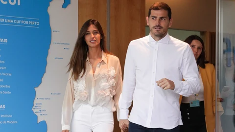 Iker Casillas y Sara Carbonero.