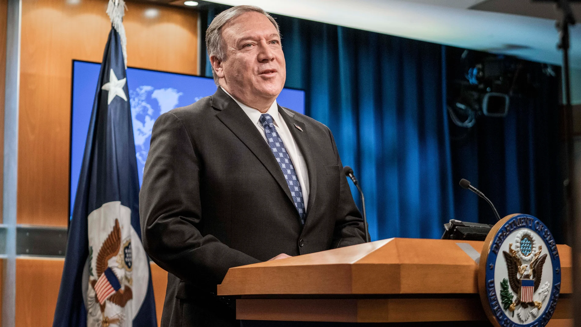 US Secretary of State Mike Pompeo press conference