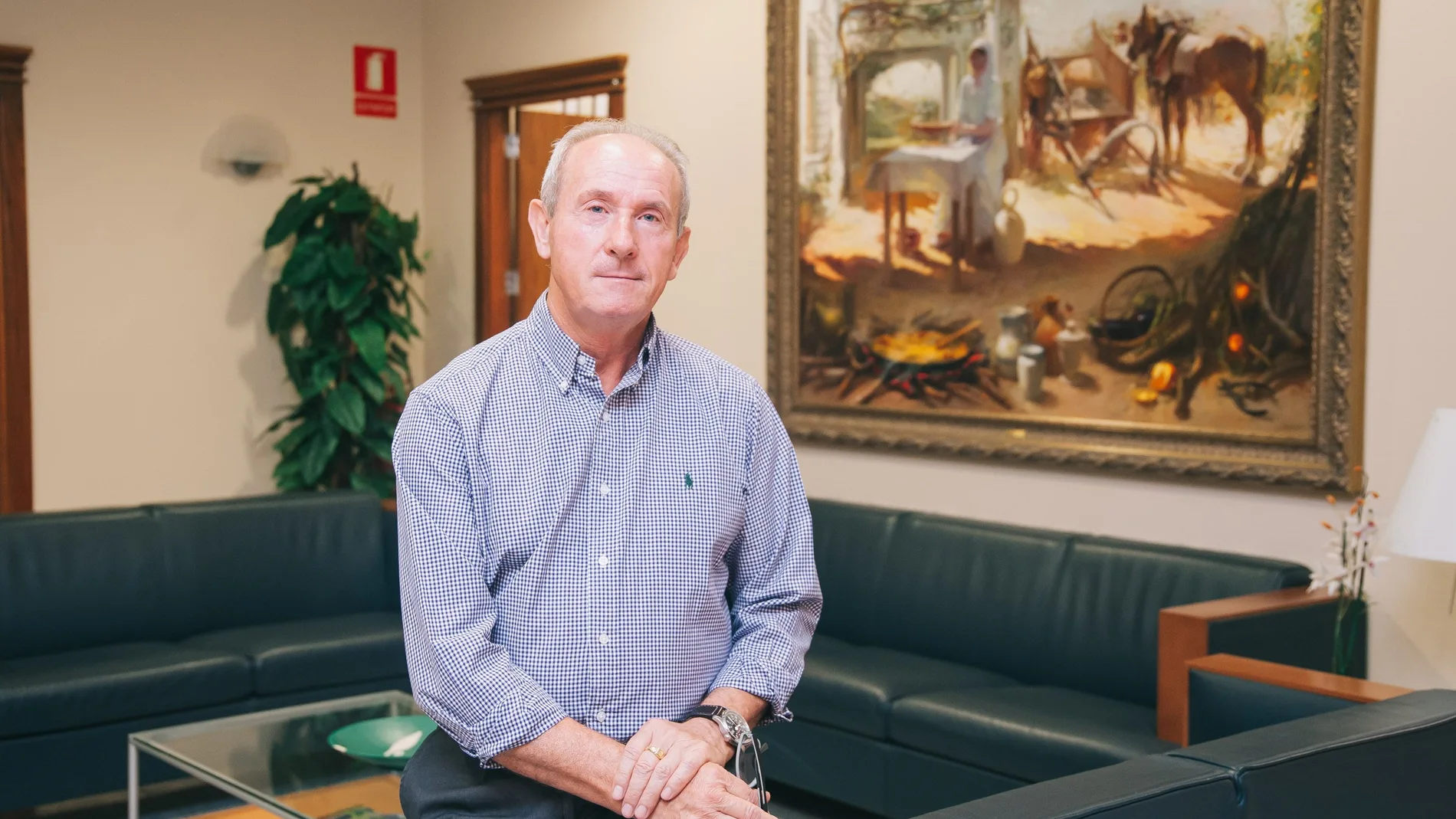 Cristóbal Aguado, presidente de AVA-Asaja